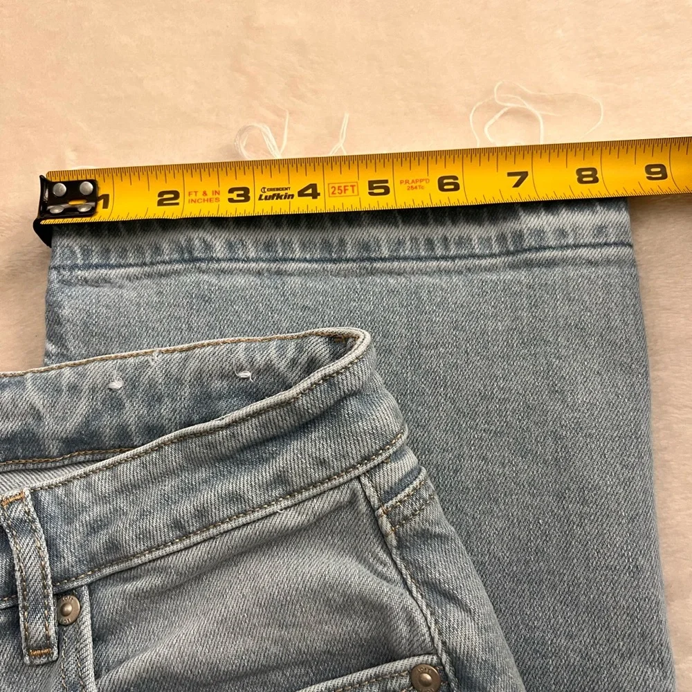 LOFT Light Blue The Kick Crop Denim Jeans, Size 30/10 - Picture 7 of 12